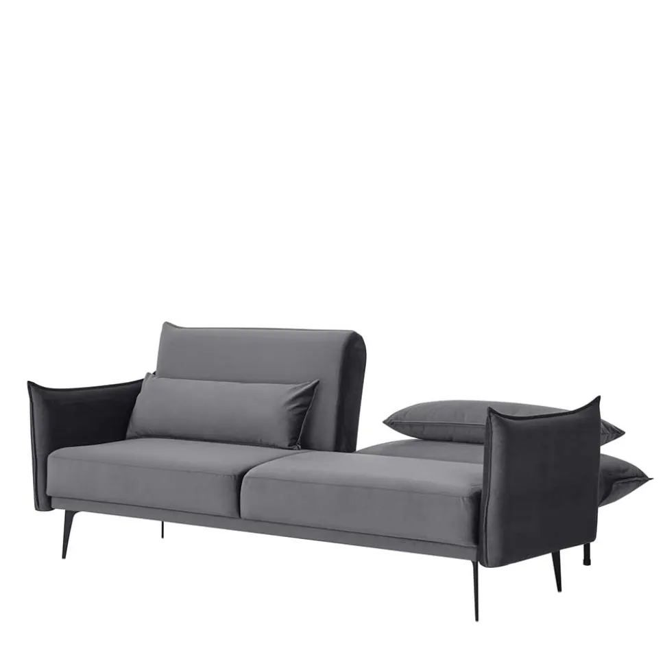 Ausklappbares Sofa Samt Calexia