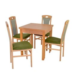 Ausziehtisch mit Stühlen Relindo