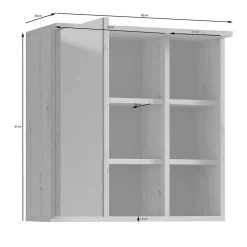 Bad Spiegelschrank Peetja