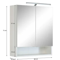 Bad Spiegelschrank Vadoria