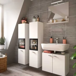 Badezimmer Hochschrank Sanclara