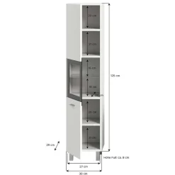 Badezimmer Hochschrank Sanclara