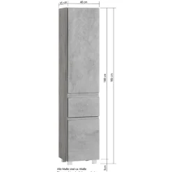 Badezimmer Hochschrank Tagma