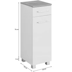 Badezimmer Komplett Möbel Set Shaton