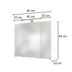 Badezimmer Spiegelschrank Vimmos
