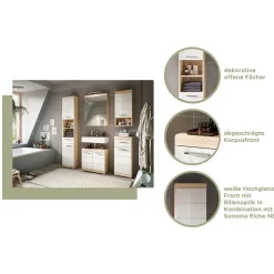 Badezimmerhochschrank Kwesina