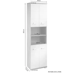 Badezimmerhochschrank Viganno