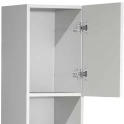 Badezimmerhochschrank weiß Pididos