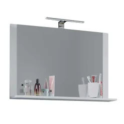 Badezimmermöbelset weiß modern Lorencia