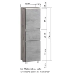 Badmidischrank Lactona
