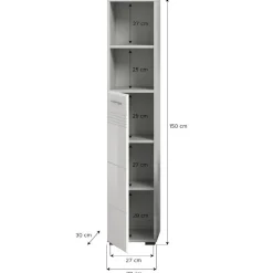 Badmidischrank Ladidas