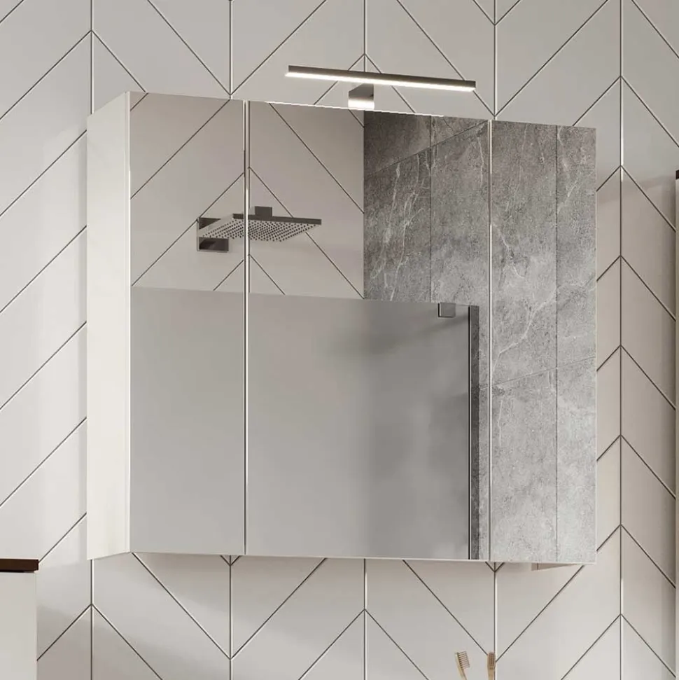 Badschrank mit Spiegel Elise