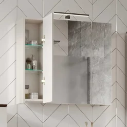 Badschrank mit Spiegel Elise