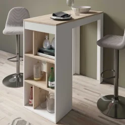 Bartisch mit Regal Blando