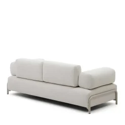 Beige Wohnzimmercouch Vivo