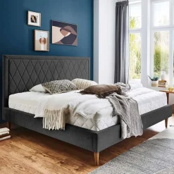 Bett Anthrazit Vesperanza
