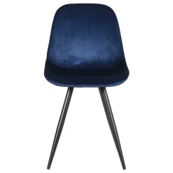 Blauer Samt Stuhl Set Loerena