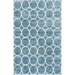 Blauer Teppich Acasa
