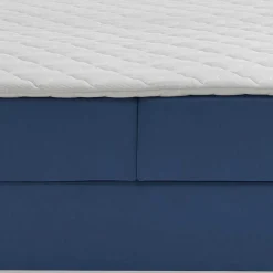 Blaues Boxspringbett Saragoza
