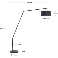 Bogen Stehlampe Betrac