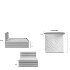 Boxspringbett Vronja