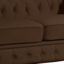 Braune Ledercouch Madita