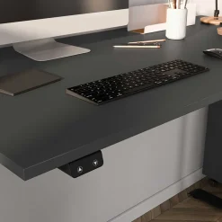 Bürokombination dunkelgrau Abby