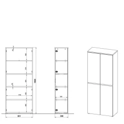 Büroschrank Charin