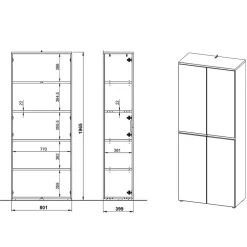 Büroschrank Juanda