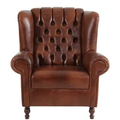 Chesterfield Ohrenbackensessel Hambor
