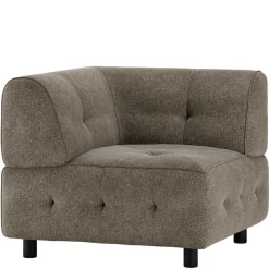 Couch Eckelement Flachgewebe Zitalian