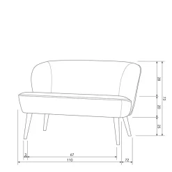 Couch Pierette
