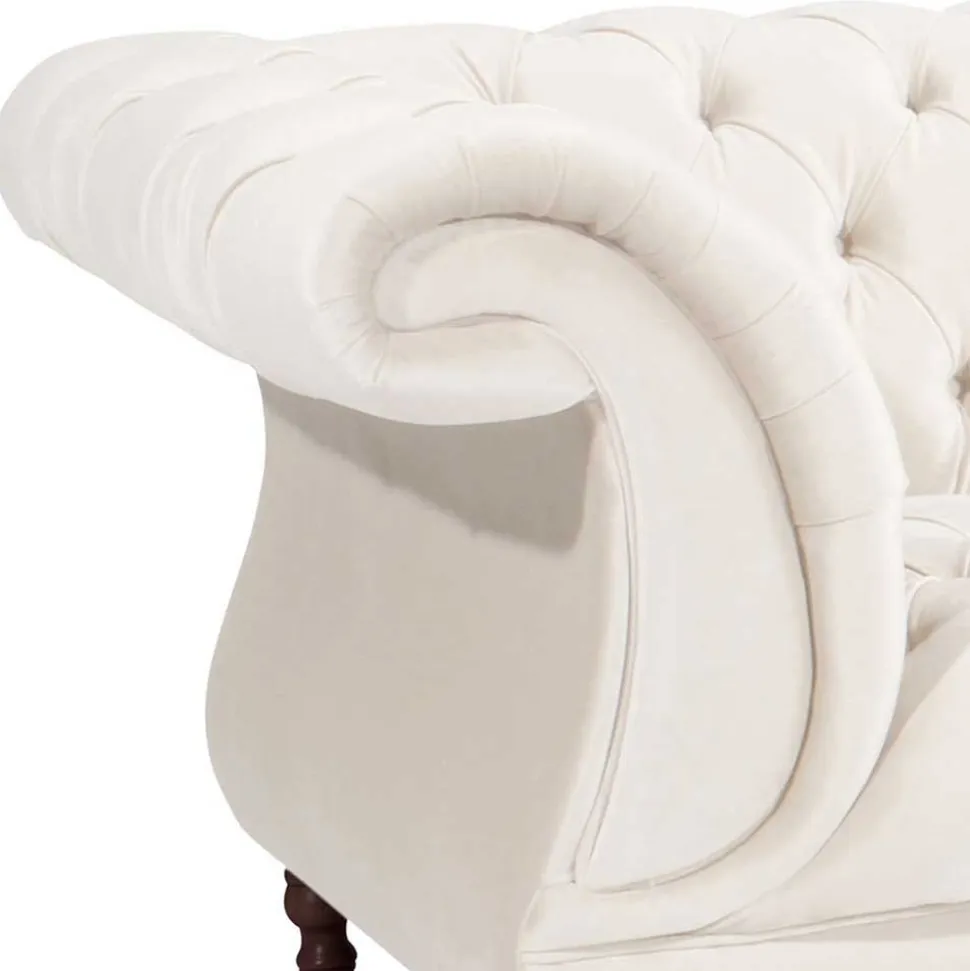 Cremefarbene Couch Barossio