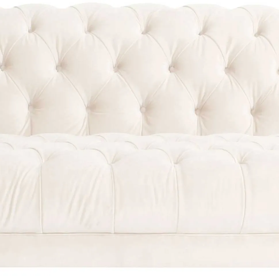 Cremefarbene Couch Barossio