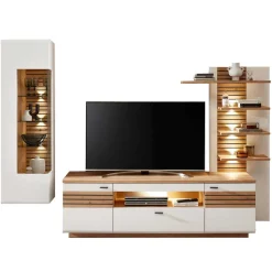 Design Wohnwand zweifarbig Luzie