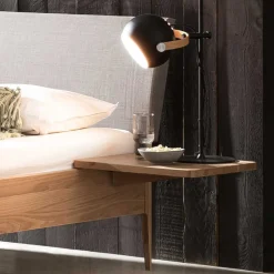 Doppelbett Eiche hell Ashela