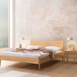 Doppelbett Eiche hell Coriga