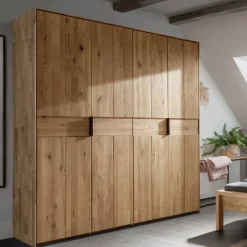Drehtürenkleiderschrank massiv Snoba