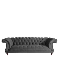 Dreisitzer Couch Anthrazit Romina