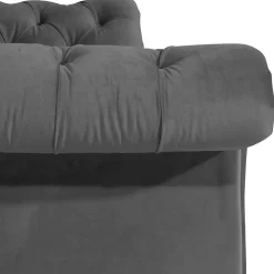Dreisitzer Couch Anthrazit Romina