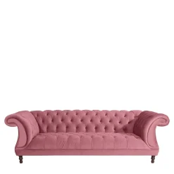 Dreisitzer rosa Barock Lisbon