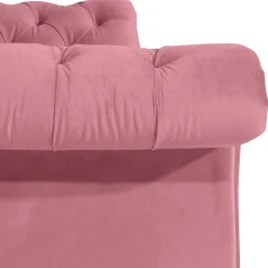 Dreisitzer rosa Barock Lisbon