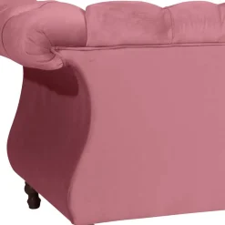 Dreisitzer rosa Barock Lisbon