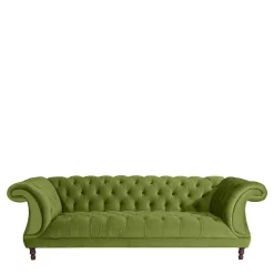 Dreisitzer Sofa Samtvelours Jesses