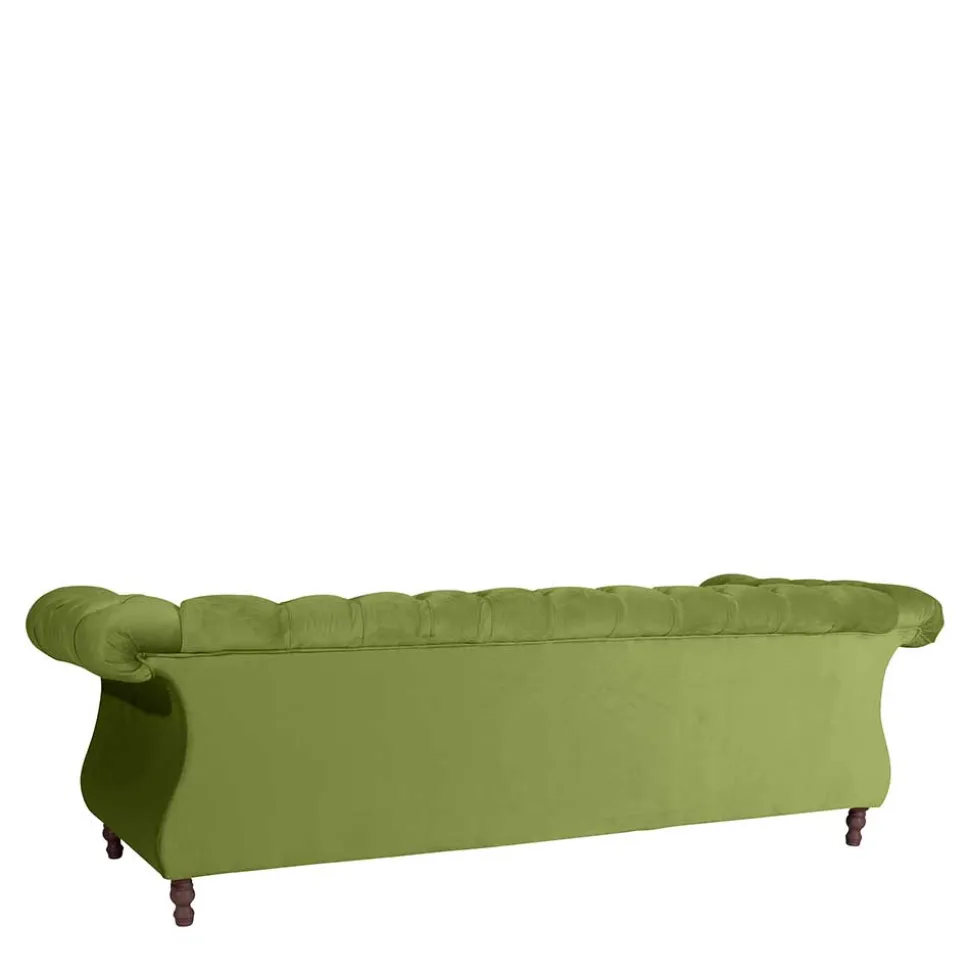 Dreisitzer Sofa Samtvelours Jesses