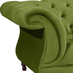 Dreisitzer Sofa Samtvelours Jesses