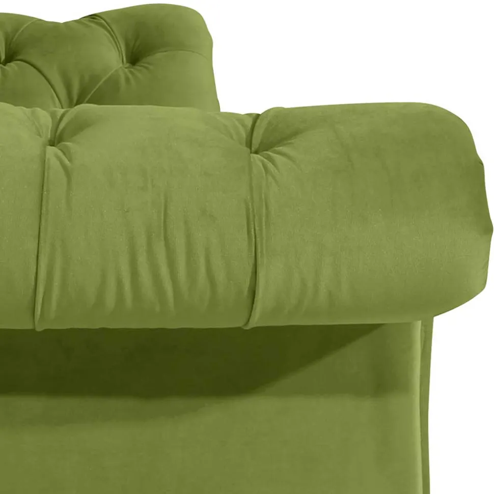 Dreisitzer Sofa Samtvelours Jesses