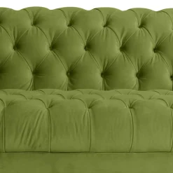 Dreisitzer Sofa Samtvelours Jesses