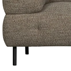 Dunkelbraun meliertes Sofa Chimi