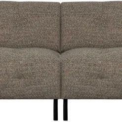 Dunkelbraun meliertes Sofa Chimi